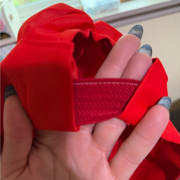 Chef Hat Unisex Adult Mushroon Design Adjustable Set of 3 Black Red White - Picture 7 of 8